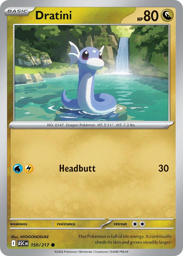Dratini - 150/217 - Common [me025-150] [Non-Holo]