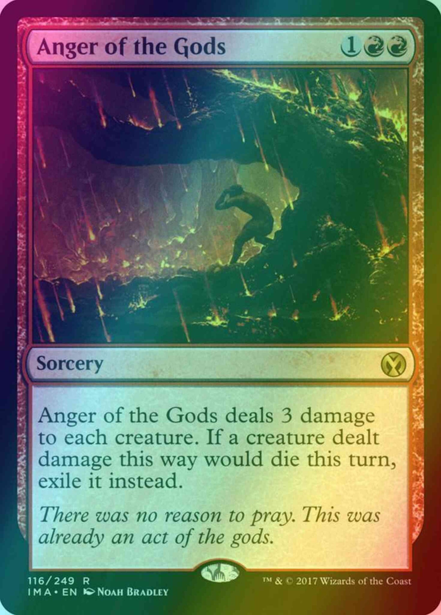 Anger of the Gods [116] [Iconic Masters] [Foil]