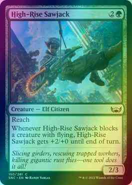 High-Rise Sawjack [150] [Streets of New Capenna] [Foil]