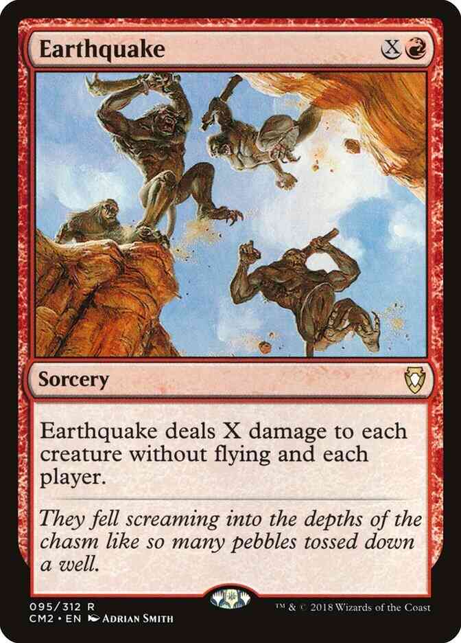 Earthquake [95] [Commander Anthology Volume II] [Non-Foil]
