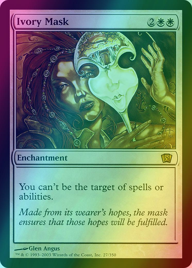 Ivory Mask [27x] [Eighth Edition] [Foil]