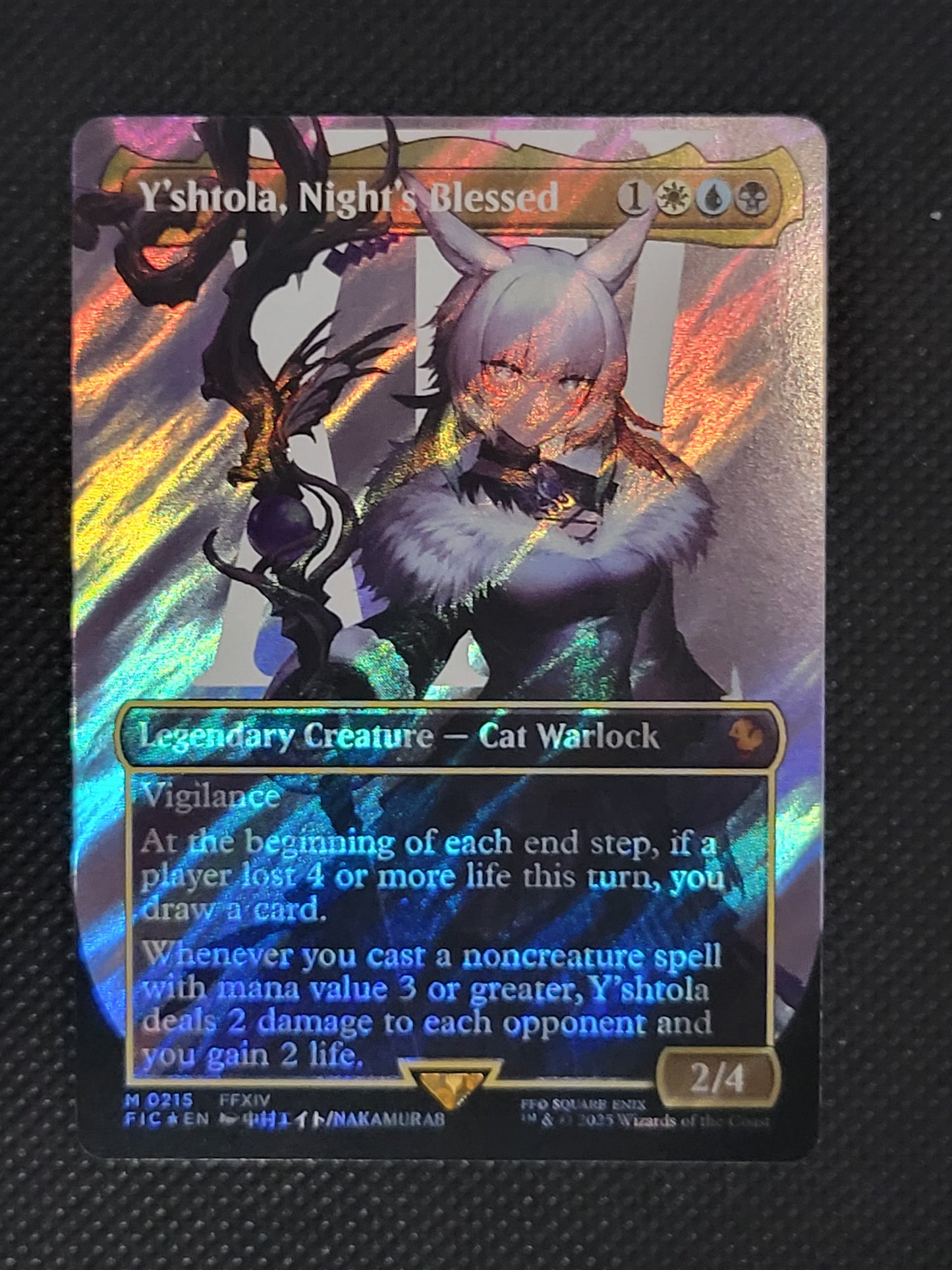 Y'shtola, Night's Blessed — Borderless|Character|Surge Foil — ID 17715