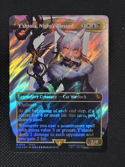 Y'shtola, Night's Blessed — Borderless|Character|Surge Foil — ID 17715