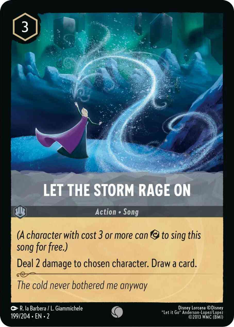 Let the Storm Rage On - 199/204 [Rise Of The Floodborn] [Non-Foil]