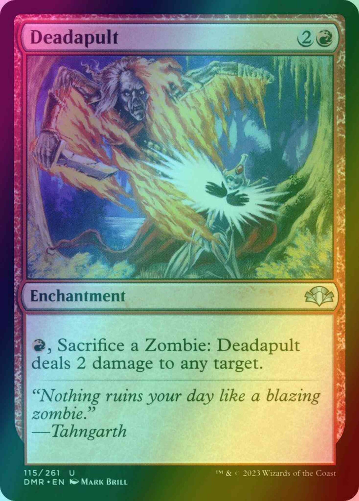Deadapult [115] [Dominaria Remastered] [Foil]