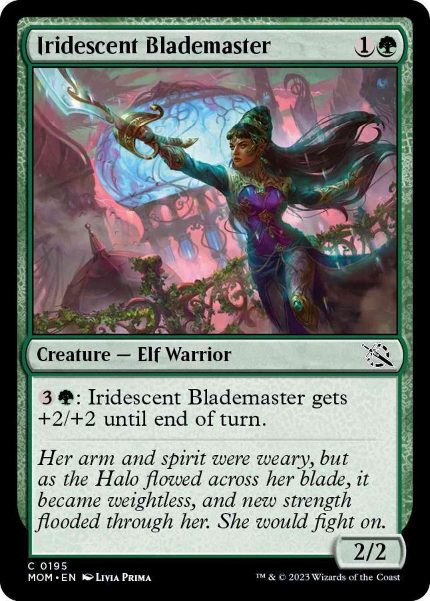 Iridescent Blademaster [195] [March of the Machine] [Non-Foil]