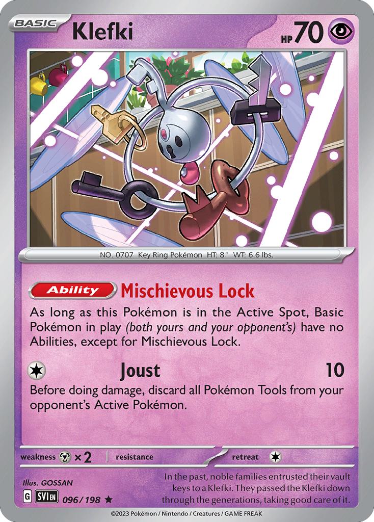 Klefki - 096/198 - Rare [sv01-096] [Holo]