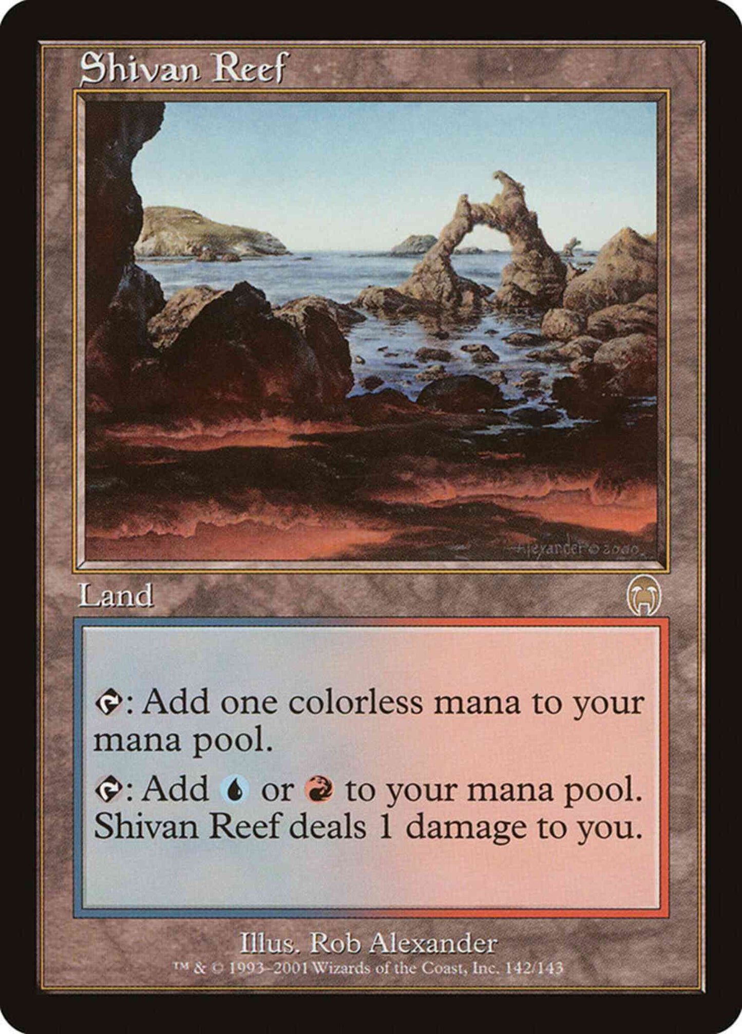 Shivan Reef [142] [Apocalypse] [Non-Foil]