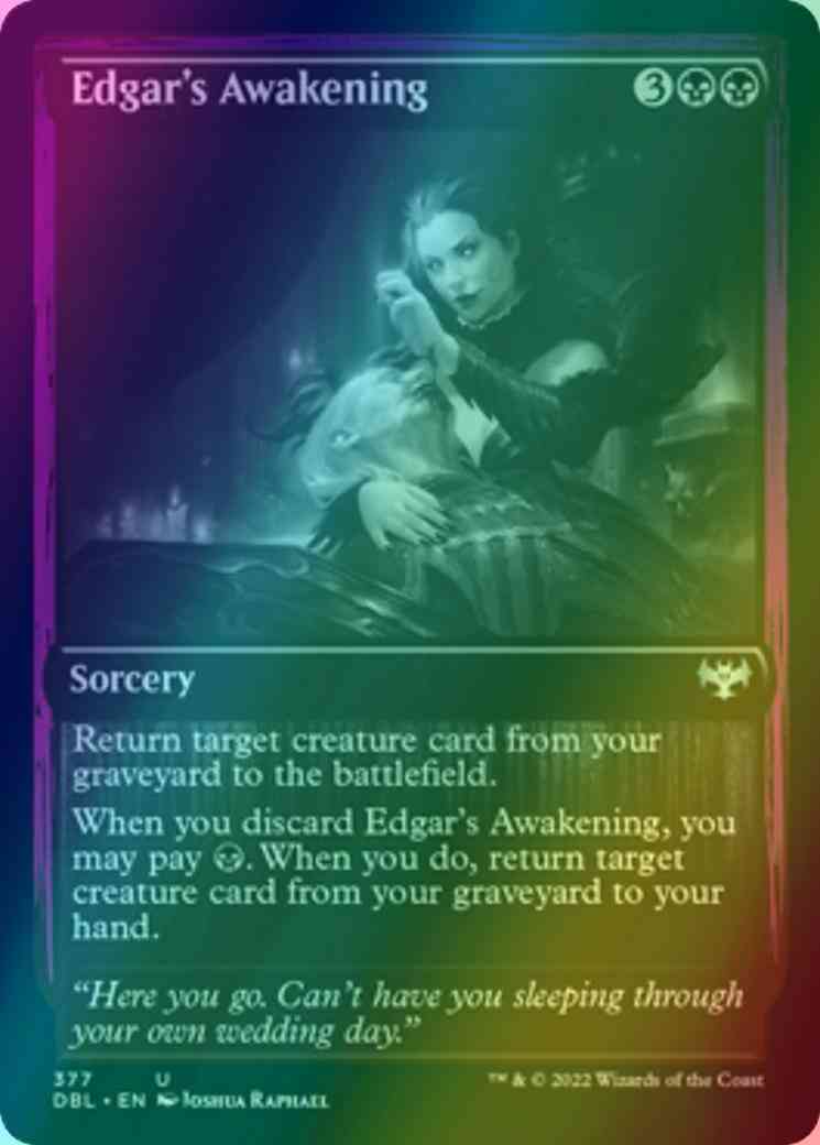 Edgar's Awakening [377] [Innistrad: Double Feature] [Foil]