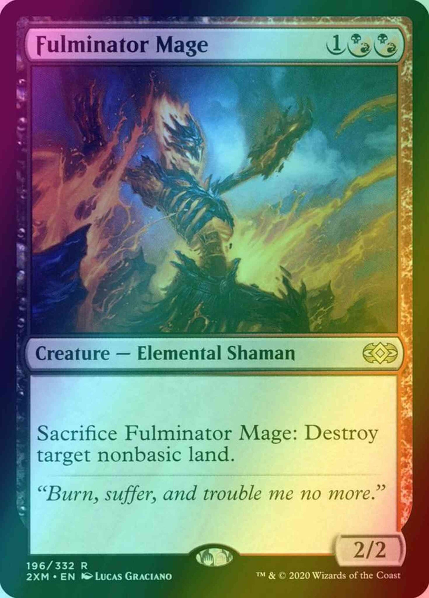 Fulminator Mage [196] [Double Masters] [Foil]