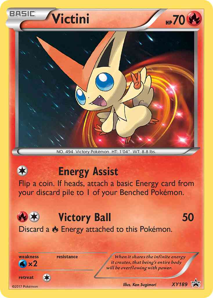 Victini - XY189 - Promo [xyp-XY189] [Holo]