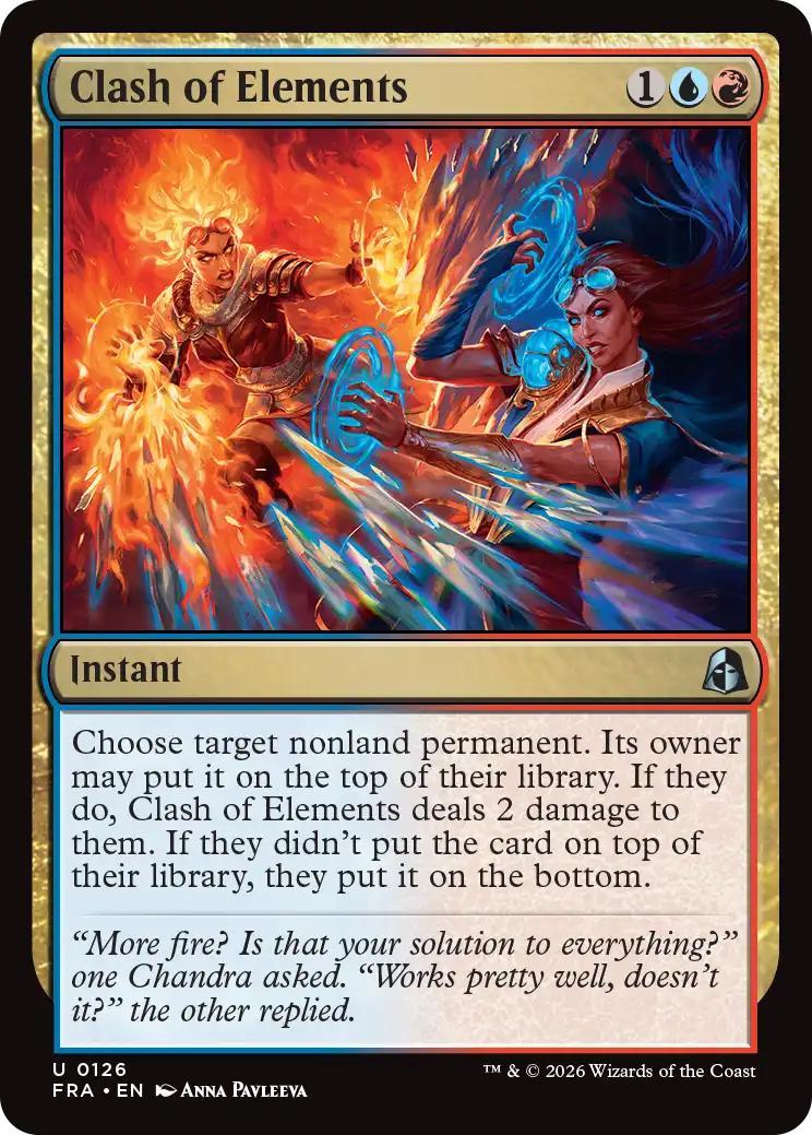 Clash of Elements [126] [Reality Fracture] [Non-Foil]