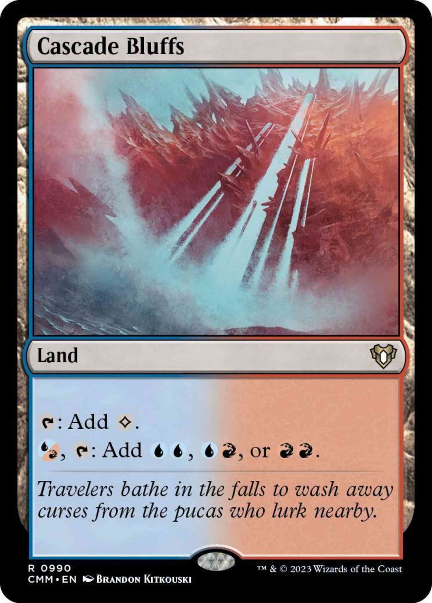 Cascade Bluffs [990] [Commander Masters] [Non-Foil]