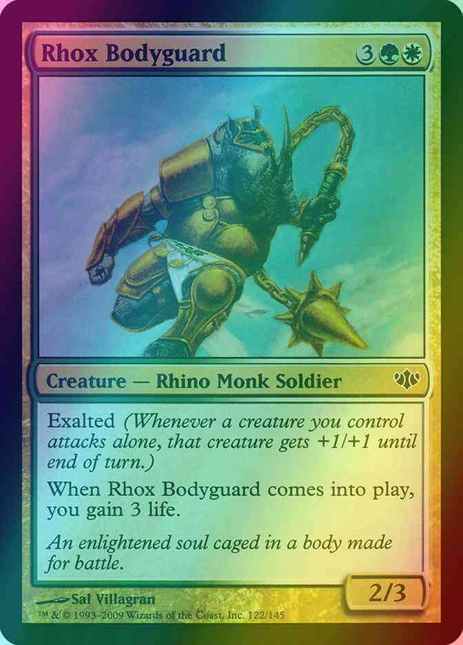 Rhox Bodyguard [122] [Conflux] [Foil]