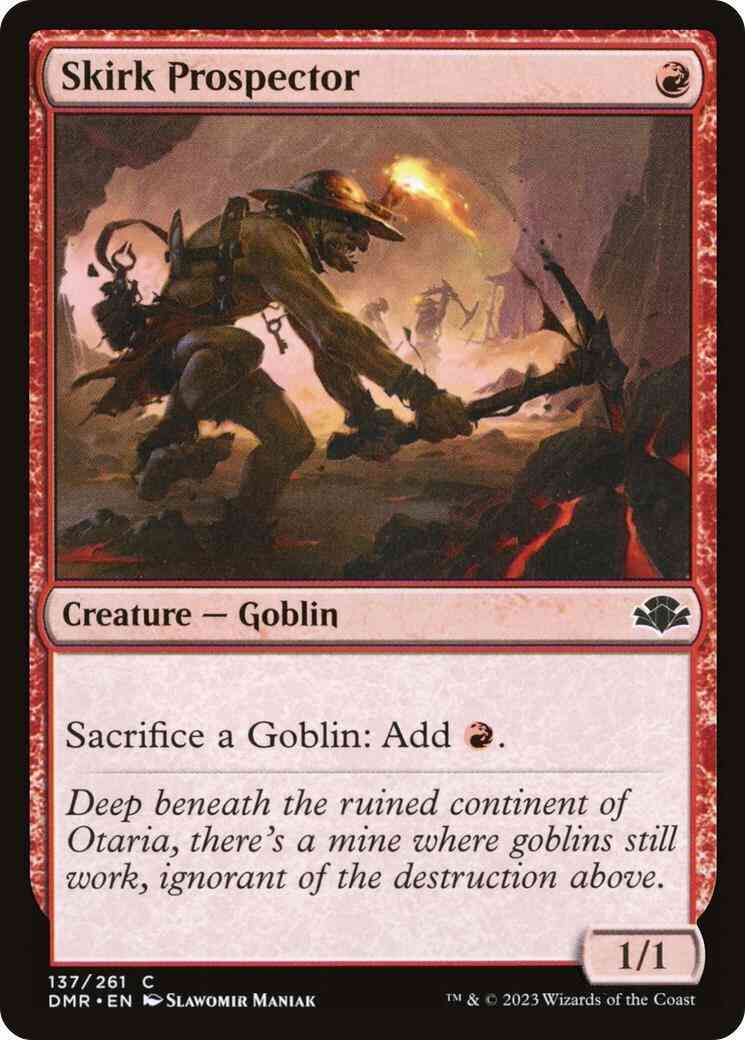 Skirk Prospector [137] [Dominaria Remastered] [Non-Foil]