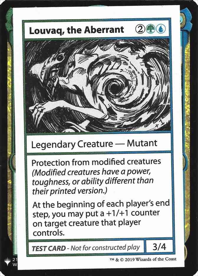 Louvaq, the Aberrant - Symbol [95] [Mystery Booster Playtest Cards 2019] [Non-Foil]