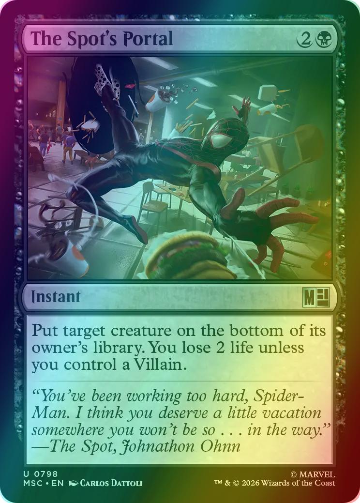 The Spot's Portal [798] [Jumpstart] [Marvel Super Heroes: Commander] [Foil]