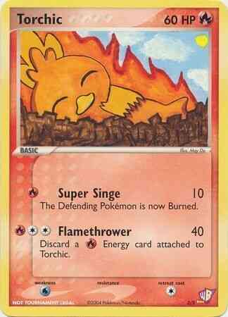 Torchic - 3/5 - Promo [Poké Card Creator Pack] [MSP-3] [Non-Holo]