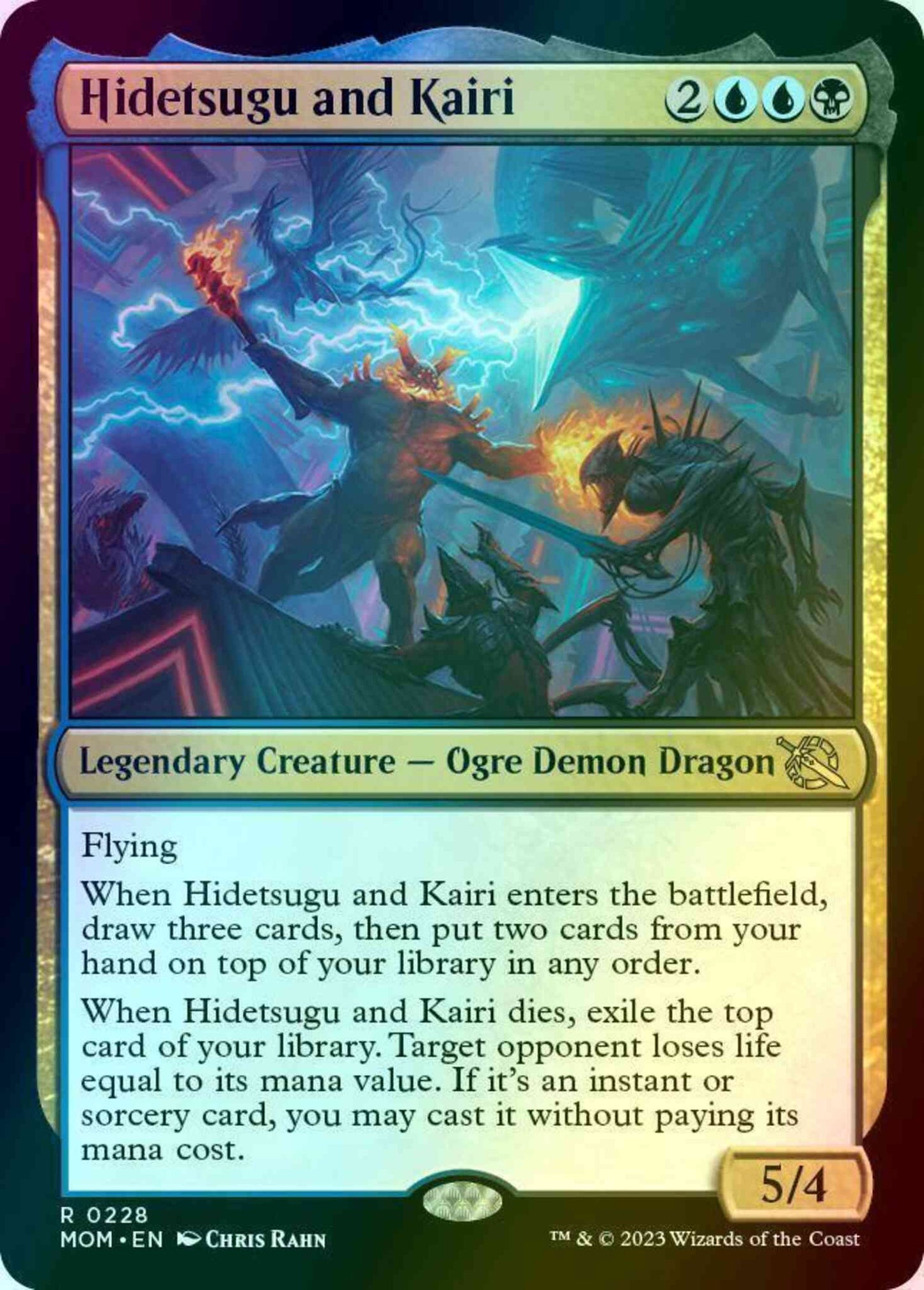 Hidetsugu and Kairi [228] [March of the Machine] [Foil]