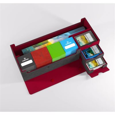 Gamegenic Card's Lair Pro - 1000+ - Grey and Red