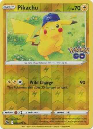 Pikachu - 028/078 - Rare Holo [pgo-028] [Reverse Holo]