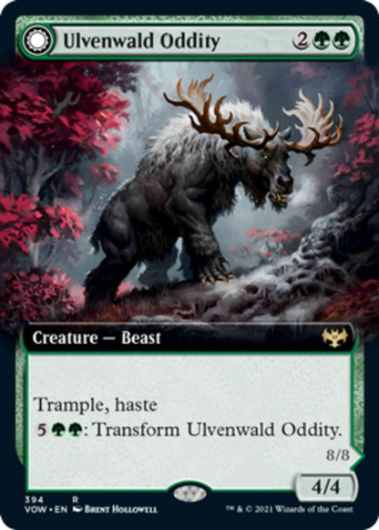 Ulvenwald Oddity // Ulvenwald Behemoth [394] [Extended Art] [Innistrad: Crimson Vow] [Non-Foil]