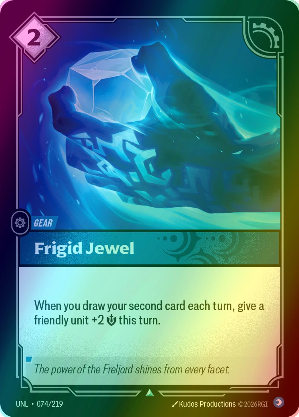 Frigid Jewel - 074/219 [Unleashed] [Foil]