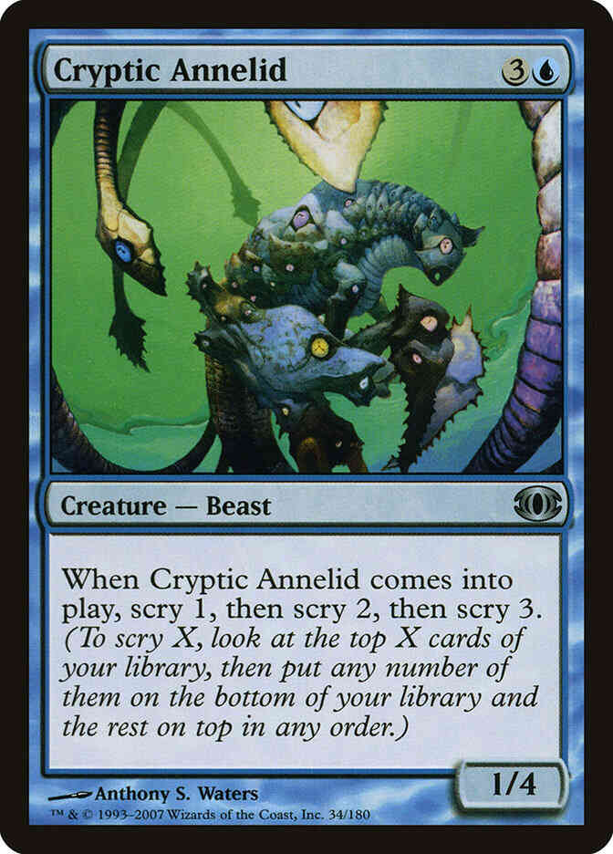 Cryptic Annelid [34] [Future Sight] [Non-Foil]