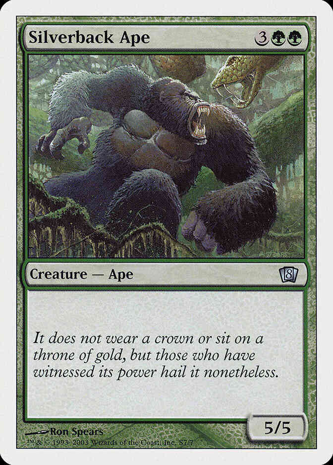 Silverback Ape [S7] [Eighth Edition] [Non-Foil]