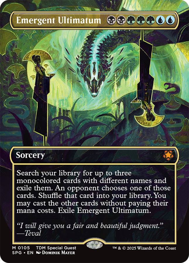 Emergent Ultimatum [105] [Borderless] [Special Guests] [Non-Foil]