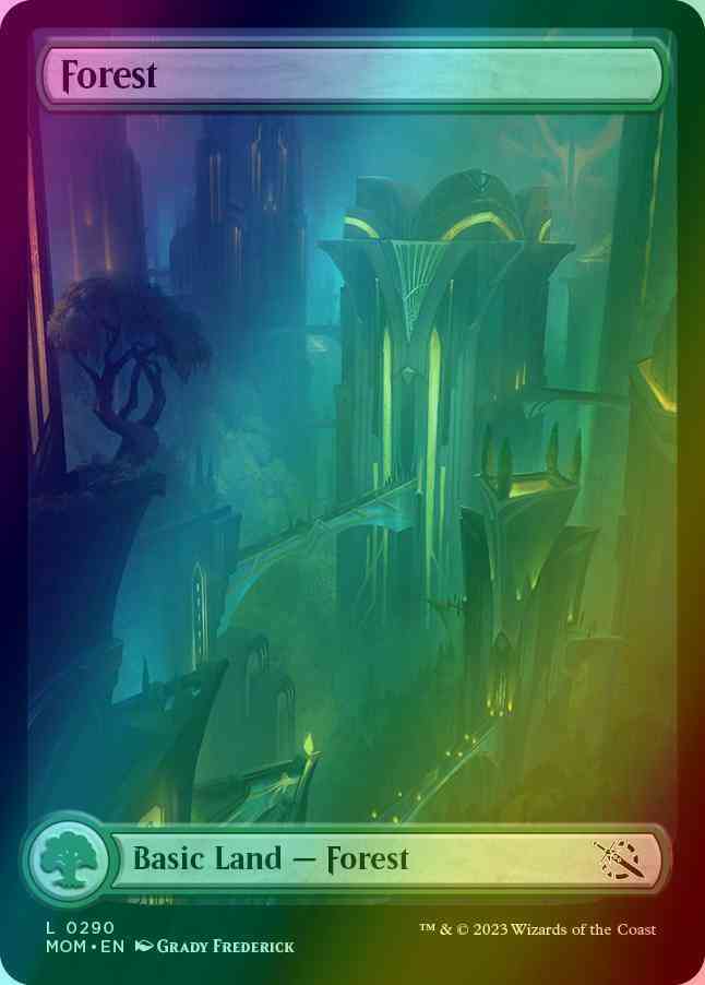 Forest [290] [Full Art] [March of the Machine] [Foil]