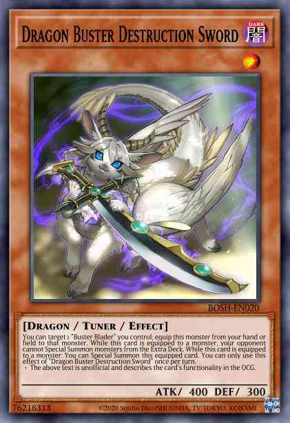 Dragon Buster Destruction Sword - BLAR-EN079 - Ultra Rare - 1st Edition