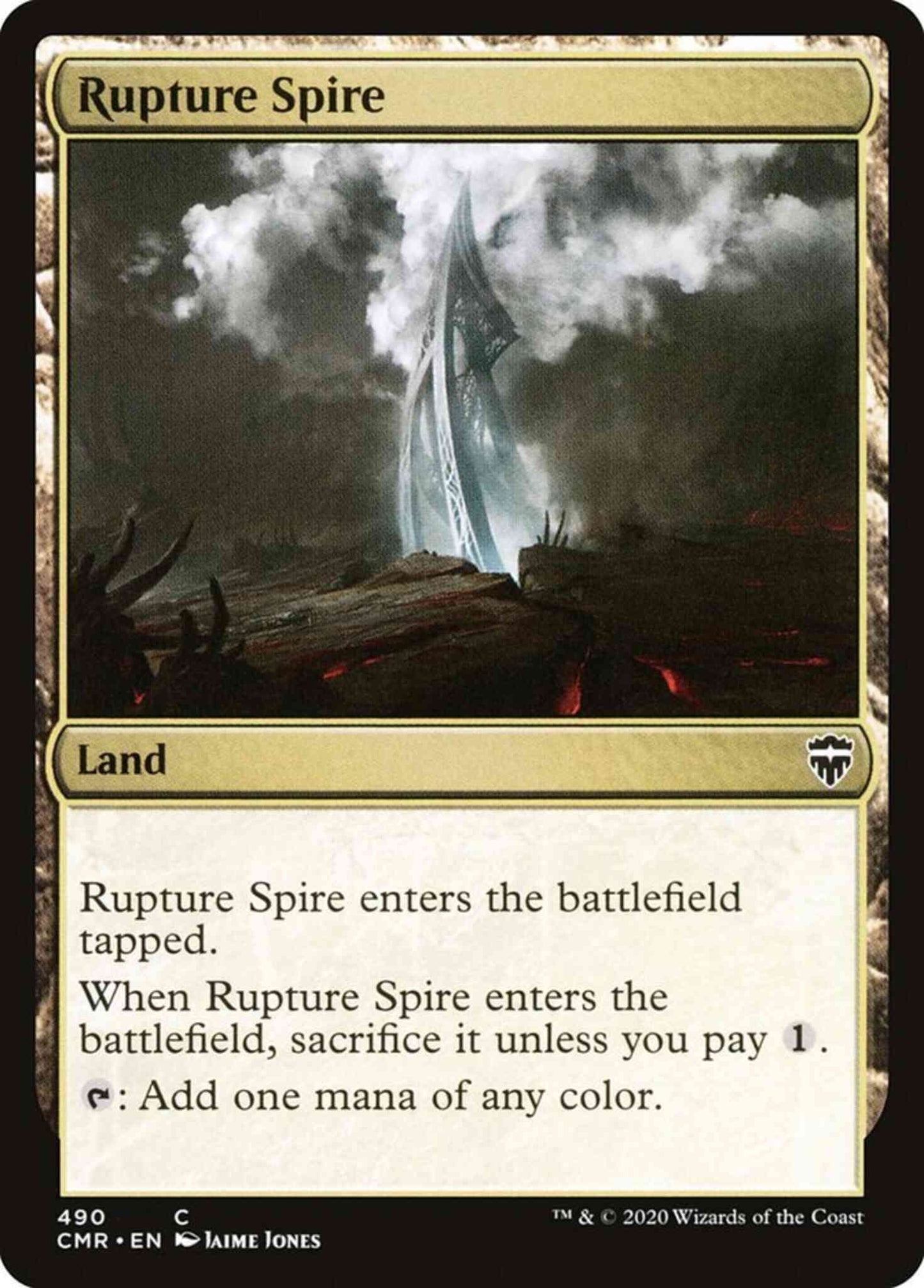 Rupture Spire [490] [Commander Legends] [Non-Foil]