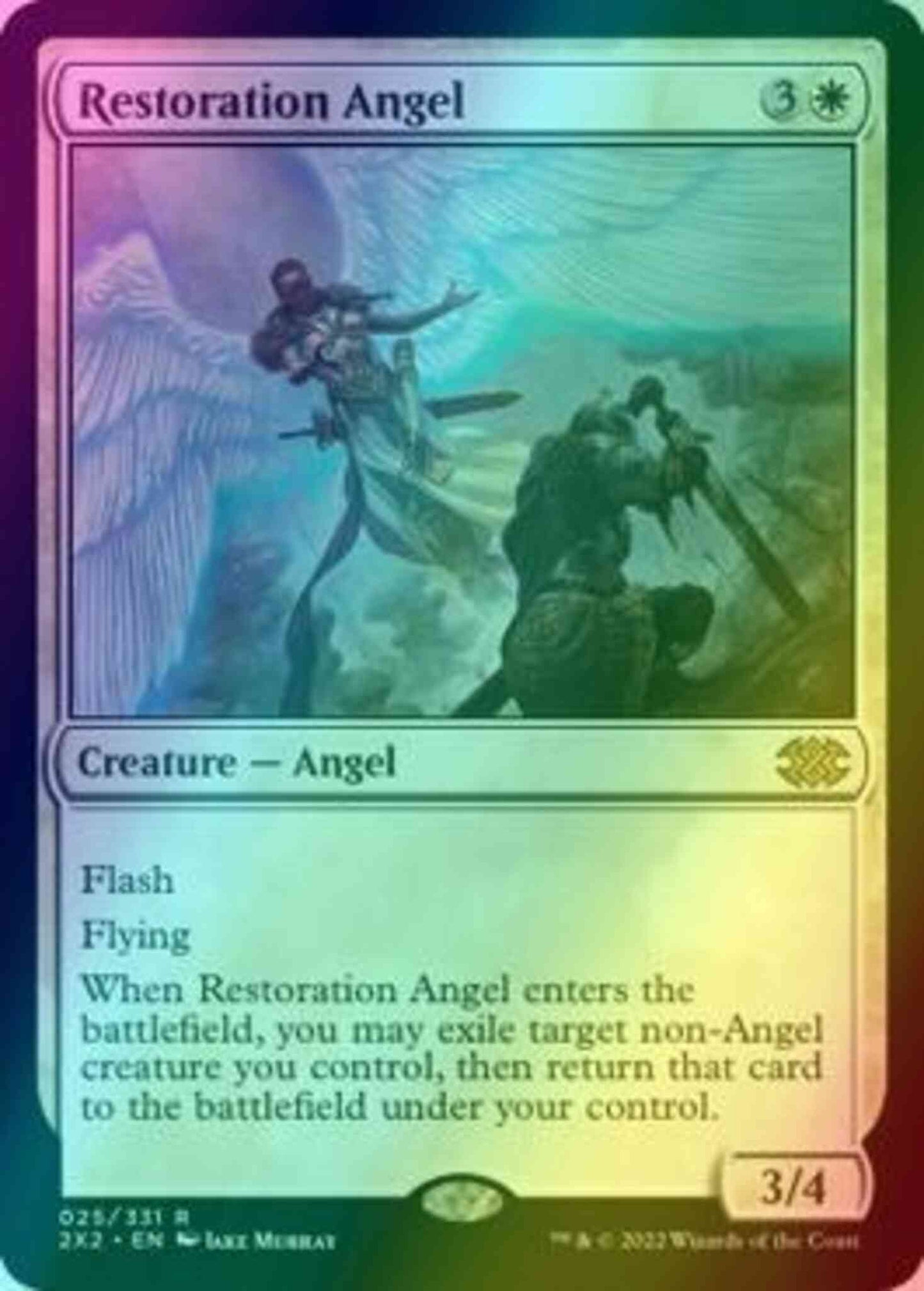Restoration Angel [25] [Double Masters 2022] [Foil]