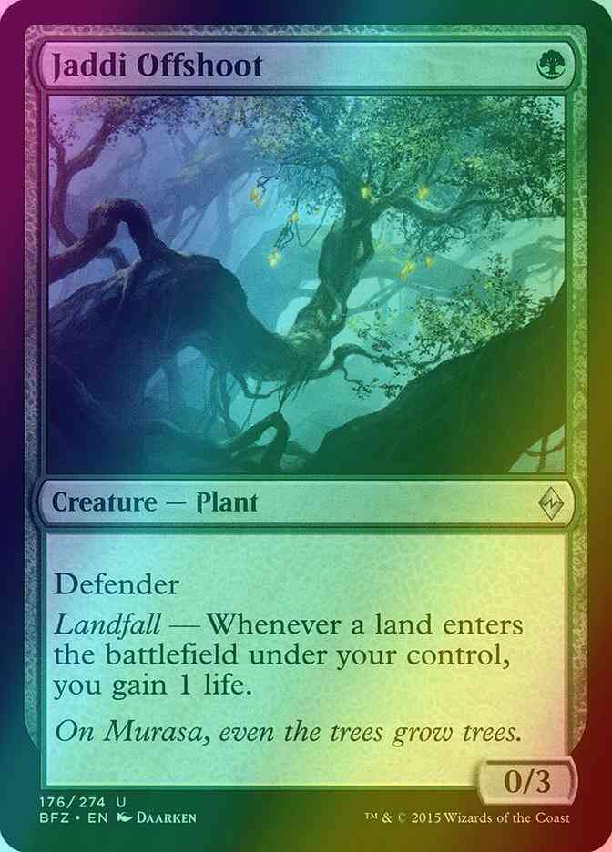 Jaddi Offshoot [176] [Battle for Zendikar] [Foil]