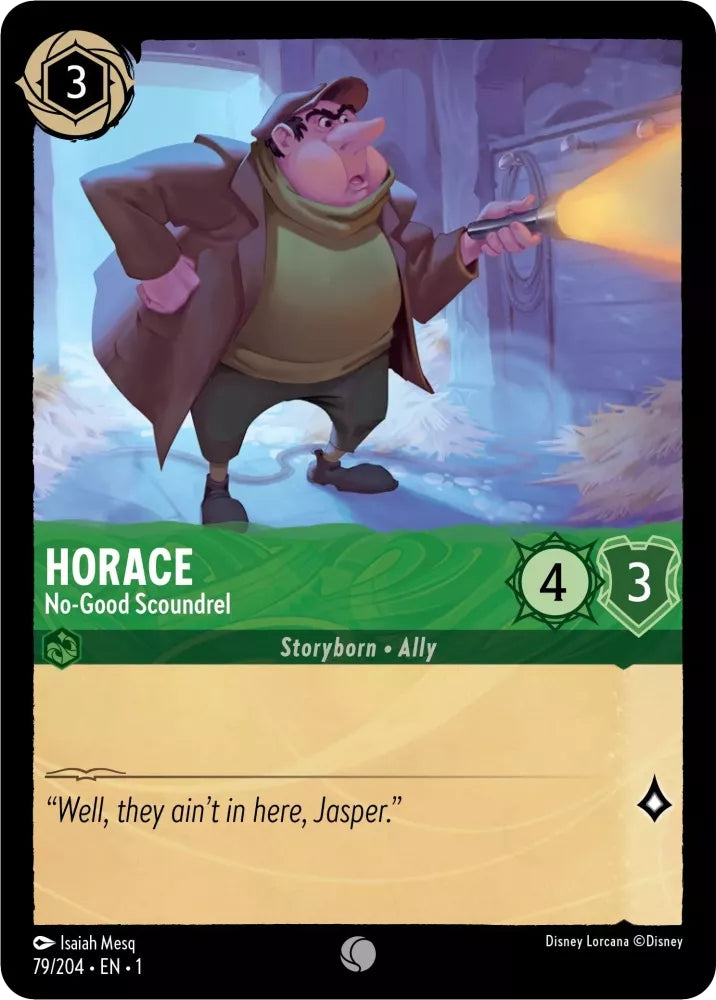 Horace - No-Good Scoundrel - 79/204 [The First Chapter] [Non-Foil]