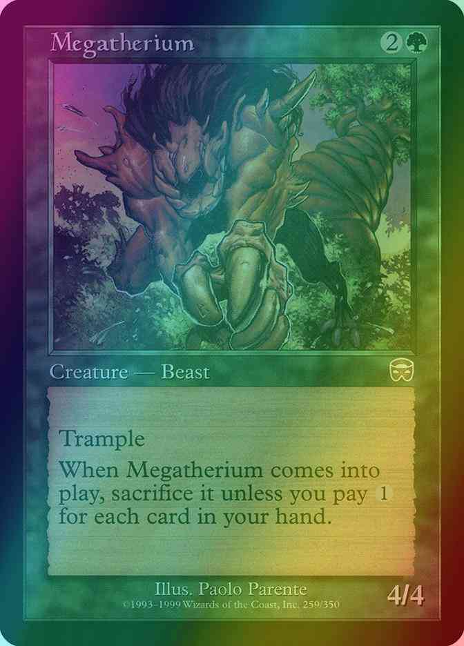 Megatherium [259] [Mercadian Masques] [Foil]