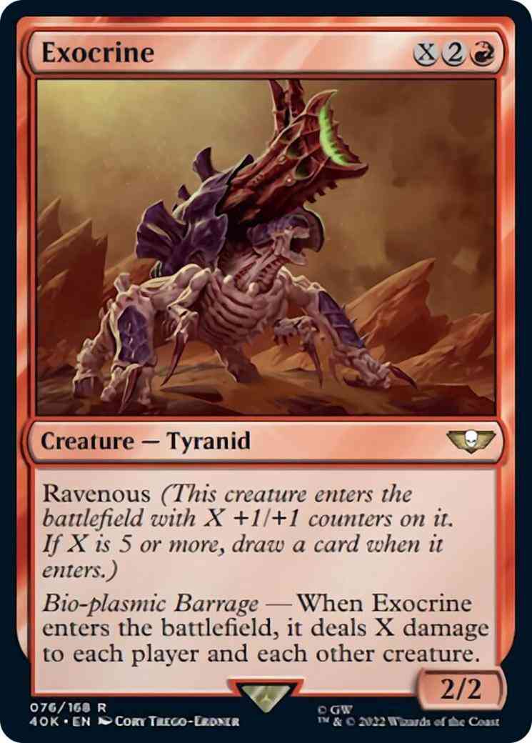 Exocrine [76] [Universes Beyond: Warhammer 40,000] [Non-Foil]