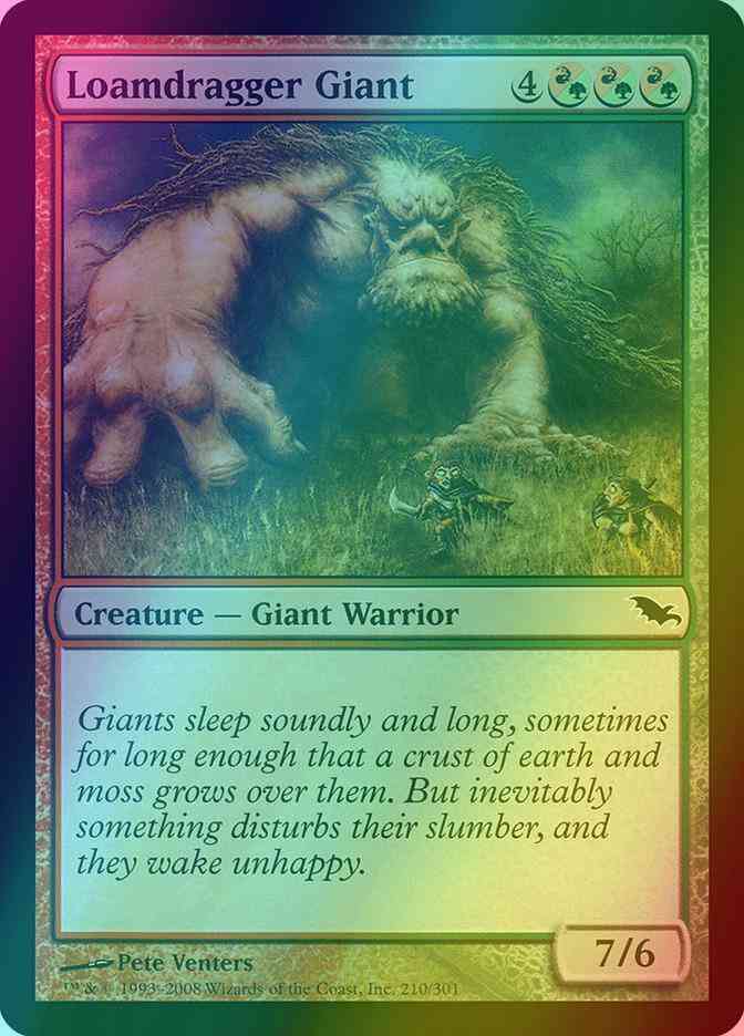 Loamdragger Giant [210] [Shadowmoor] [Foil]
