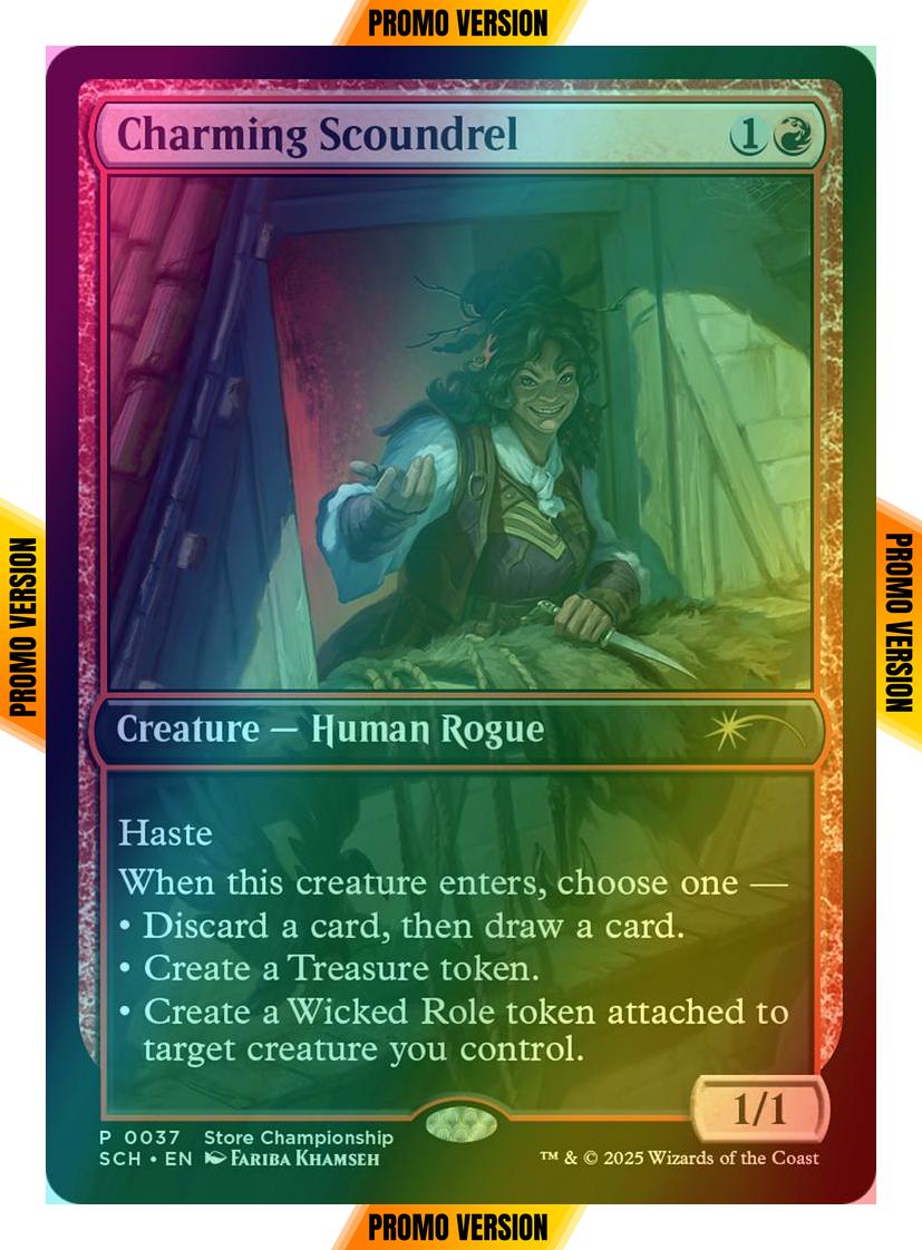Charming Scoundrel [37] [Store Championships] [Foil]