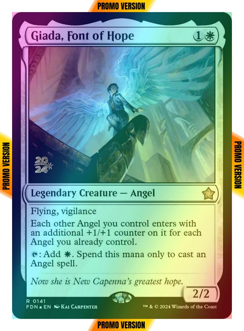 Giada, Font of Hope [141s] [Prerelease] [Foundations: Promos] [Foil]