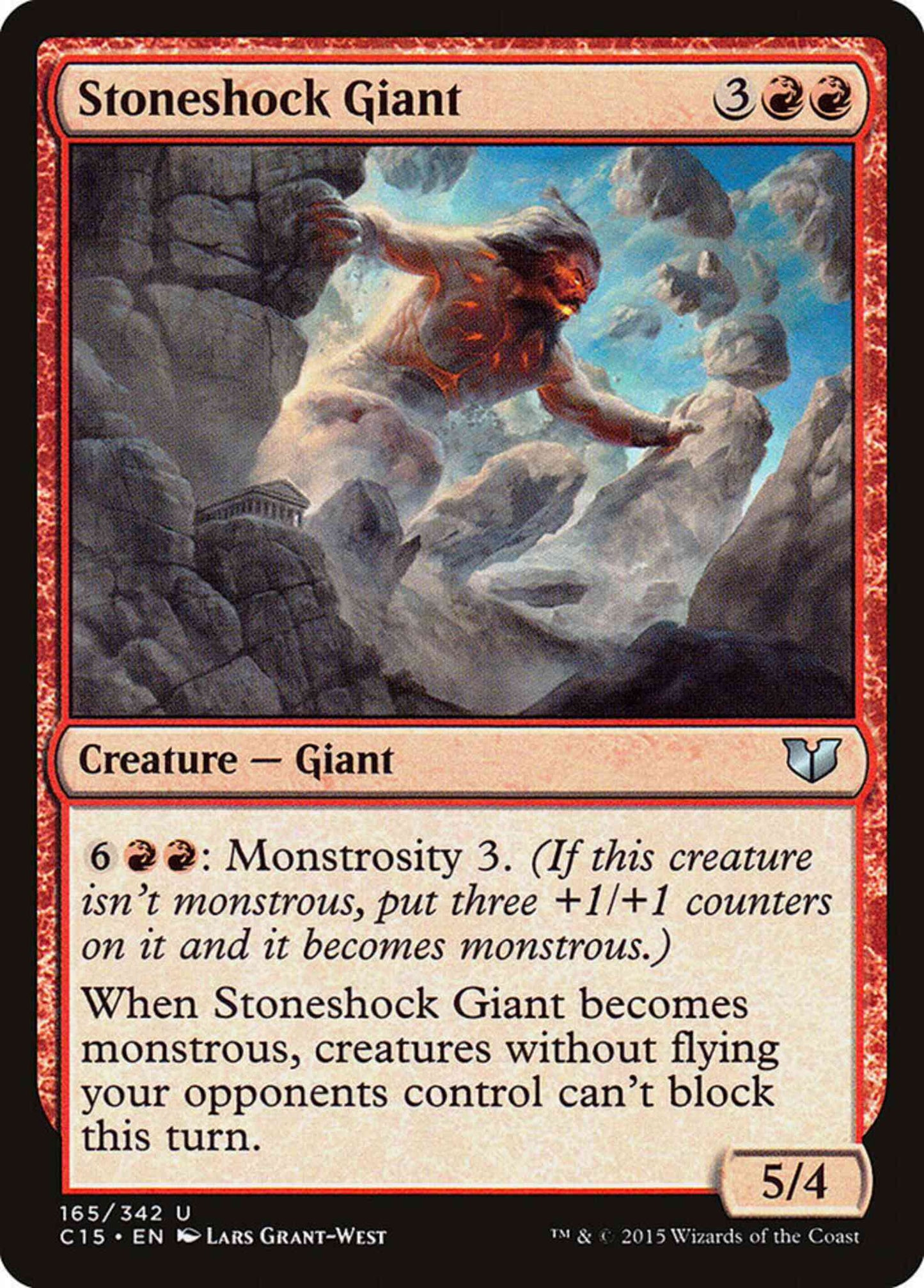 Stoneshock Giant [165] [Commander 2015] [Non-Foil]