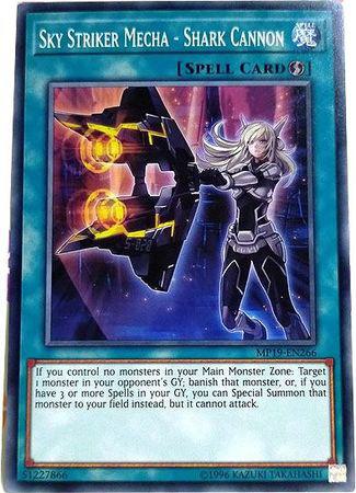 Sky Striker Mecha - Shark Cannon - MP19-EN266 - Common - Unlimited