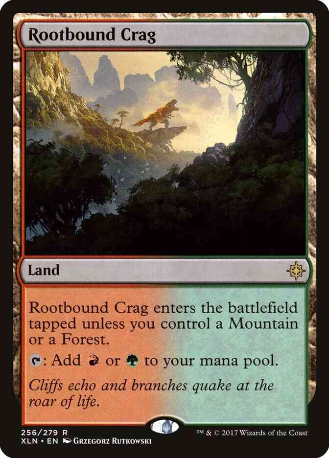 Rootbound Crag [256] [Ixalan] [Non-Foil]