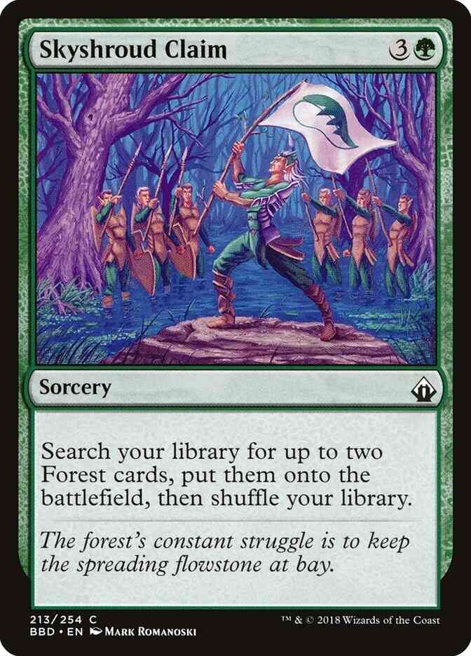 Skyshroud Claim [213] [Battlebond] [Non-Foil]