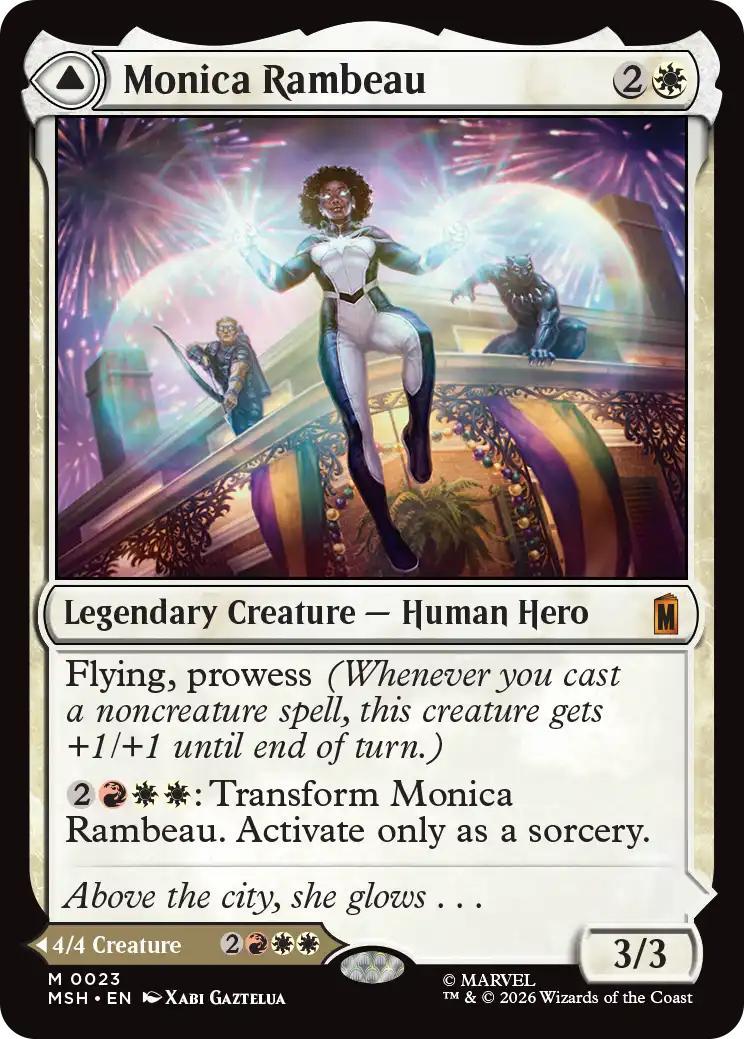 Monica Rambeau // Photon, Living Light [23] [Marvel Super Heroes] [Non-Foil]