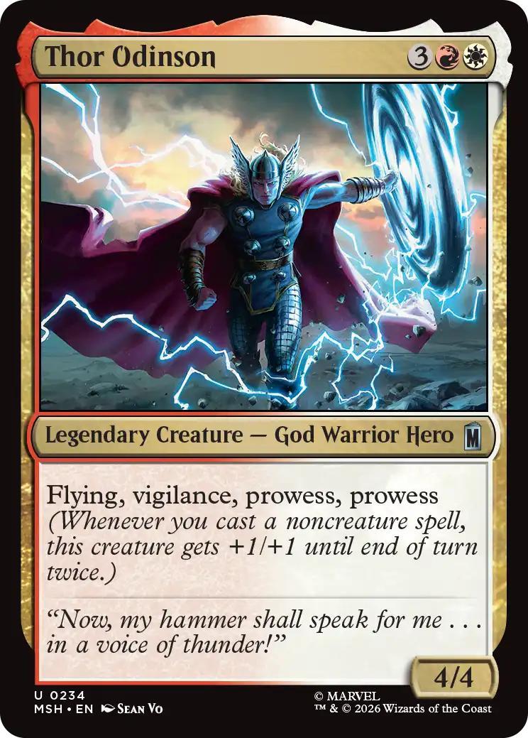 Thor Odinson [234] [Marvel Super Heroes] [Non-Foil]