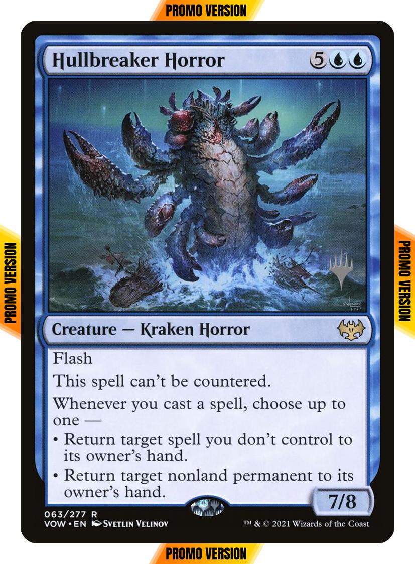 Hullbreaker Horror [63p] [Promo Pack] [Innistrad: Crimson Vow: Promos] [Non-Foil]