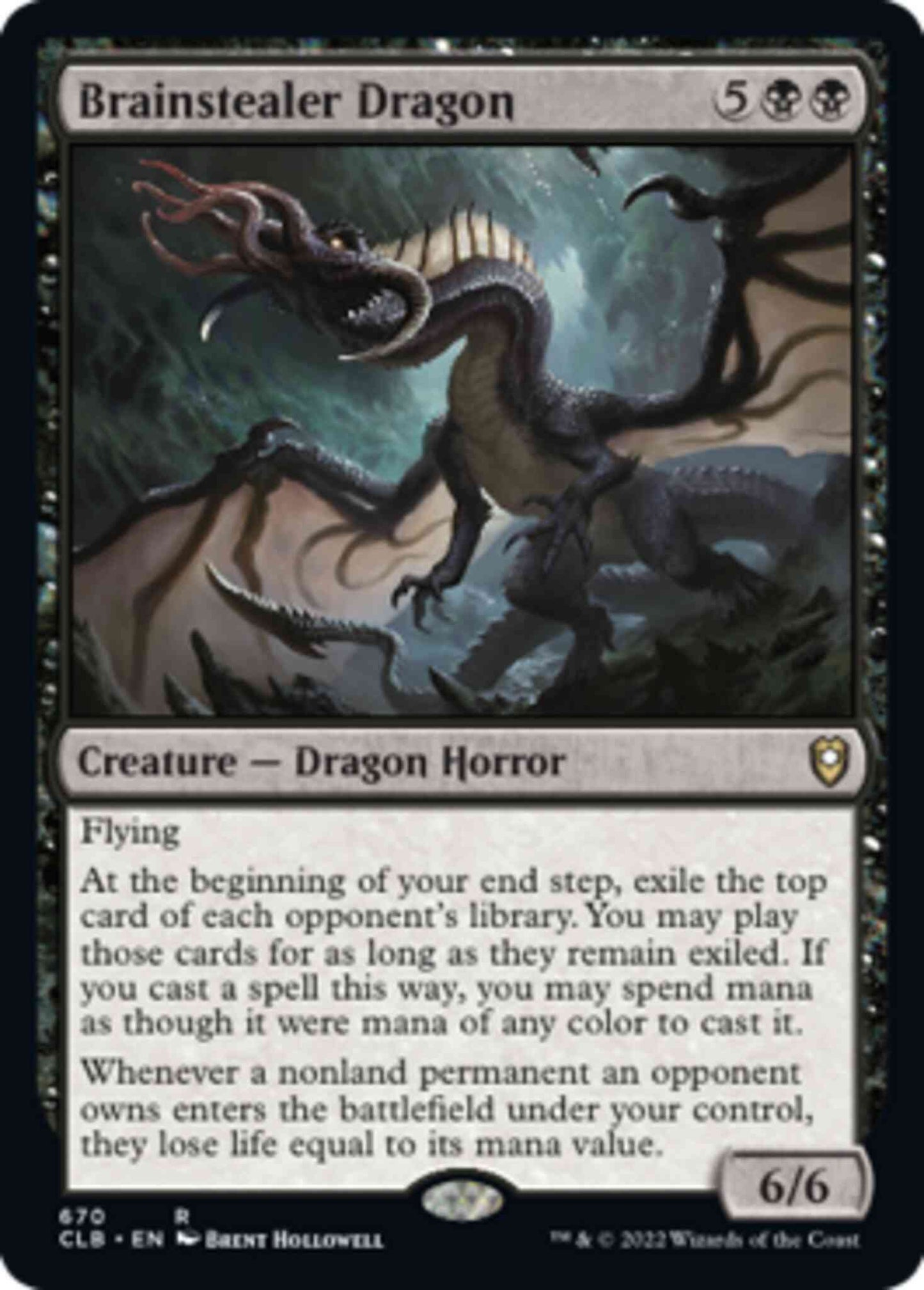 Brainstealer Dragon [670] [Commander Legends: Battle for Baldur's Gate] [Non-Foil]