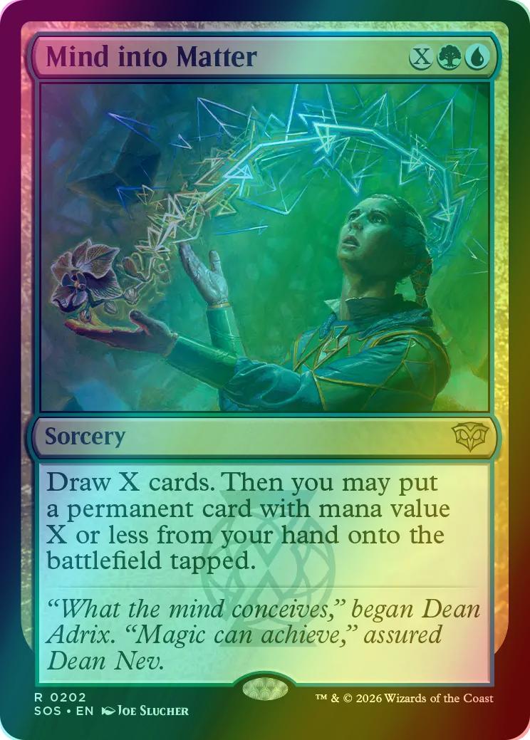Mind into Matter [202] [Secrets of Strixhaven] [Foil]
